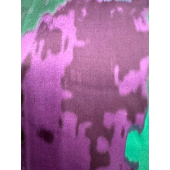 INC International Concepts Green/Black Colorblock Peplum Sheath Dress Size 4 - Picture 6 of 9